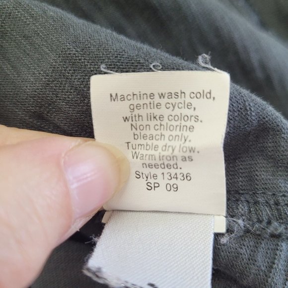 J Crew Dress Women XS Sleeveless V-Neck Kangaroo Pocket Cotton Shift Dress Black - Picture 8 of 11